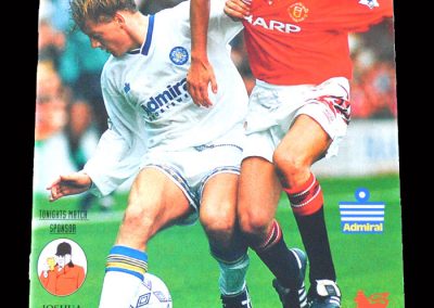 Man Utd v Leeds 08.02.1993 (Fined for spitting)