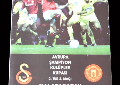 Man Utd v Galatasaray 03.11.1994 (Sent off)