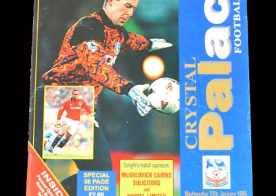 Man Utd v Crystal Palace 25.01.1995 (The Kung Fu Kick)
