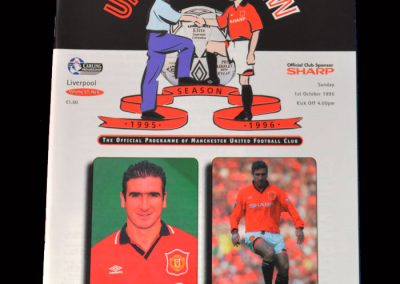 Man Utd v Liverpool 01.10.1995 (1st game back)