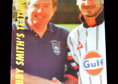 Swansea v Welsh International 11 09.10.1995 - Bobby Smith Testimonial