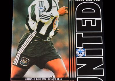 Man Utd v Newcastle 04.03.1996 (0-1 DT was there)