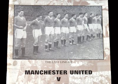 Man Utd v Cantona European 11 18.08.1998 - Munich Tribute Match