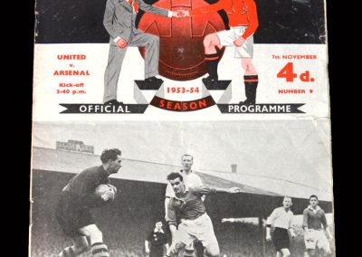 Arsenal v Man Utd 07.11.1953