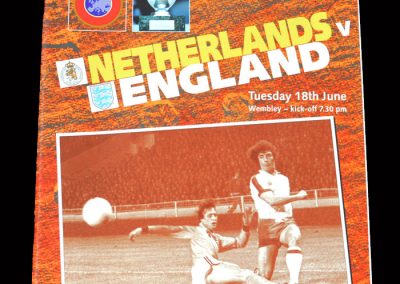 England v Netherlands 18.06.1996