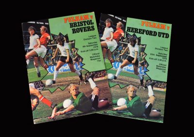 Fulham v Bristol Rovers 04.09.1976 - debut, scores winner | Fulham v Hereford 25.09.1976 - The Best and Marsh show