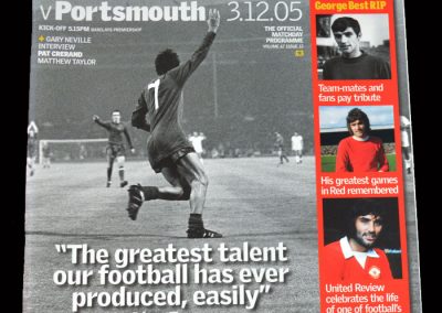 Man Utd v Portsmouth 03.12.2005 - RIP