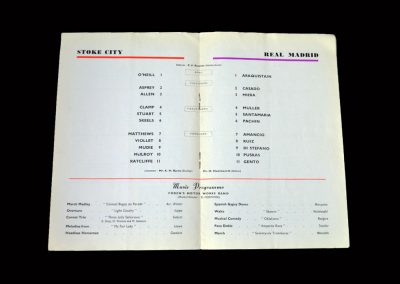 Stoke v Real Madrid 24.04.1963 - Centenary Match