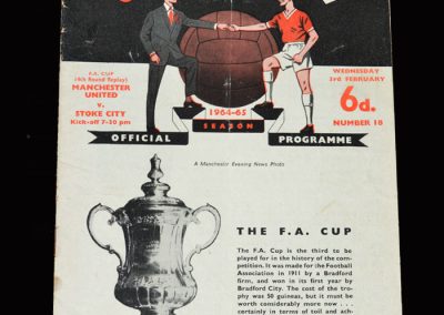 Stoke v Man Utd 03.02.1965 - FA Cup 4th Round Replay