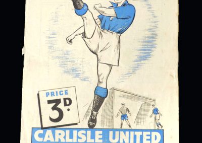 Carlisle v Accrington 20.08.1949 (Shankly as Manager)