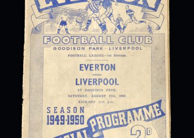 Everton v Liverpool 27.08.1949