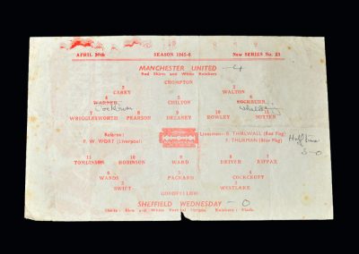 Sheff Wed 20.04.1946