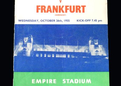 London v Frankfurt 26.10.1955