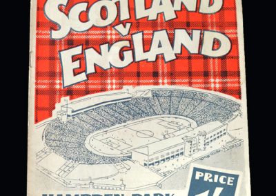 Scotland v England 14.04.1956