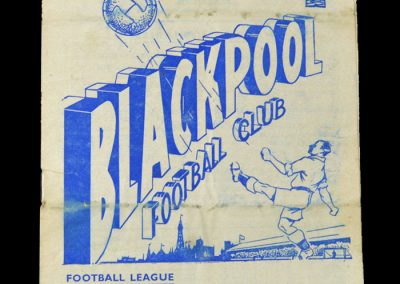 Man Utd v Blackpool 26.11.1955
