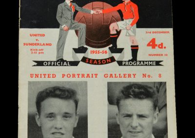 Man Utd v Sunderland 03.12.1955