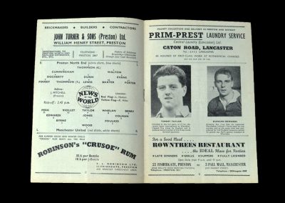 Man Utd v Preston 21.01.1956