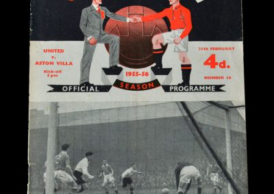 Man Utd v Aston Villa 25.02.1956