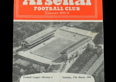 Man Utd v Arsenal 17.03.1956