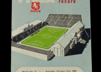 Man Utd v Aston Villa 15.10.1949