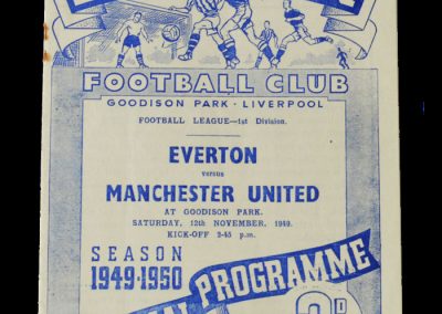 Man Utd v Everton 12.11.1949