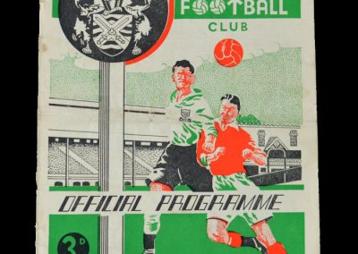 Man Utd v Fulham 10.12.1949