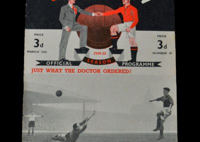 Man Utd v Liverpool 15.03.1950