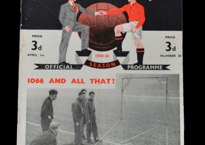 Man Utd v Everton 01.04.1950