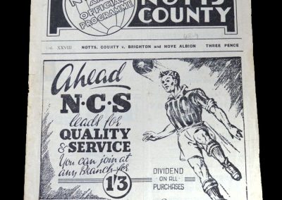 Notts County v Brighton 30.04.1949