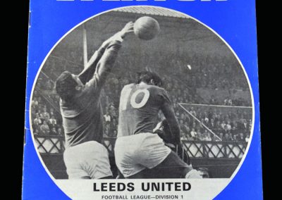 Leeds v Everton 30.08.1969 (The champions 1st defeat in 34 games)