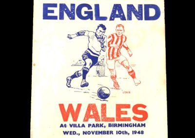England v Wales 10.11.1948 (pirate)