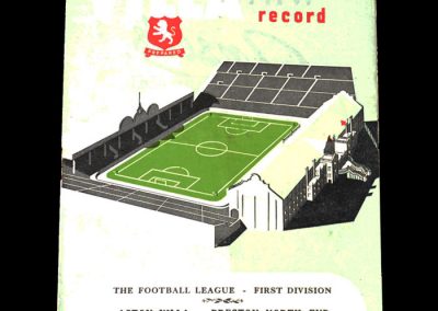 Aston Villa v Preston 27.10.1951