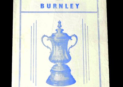 Blackburn v Burnley 08.03.1952 - FA Cup 6th Round (pirate)