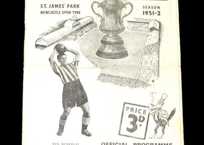 Newcastle v Middlesbrough 11.04.1952