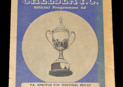 Leytonstone v Bromley 26.03.1949 - FA Amateur Cup Semi Final Replay
