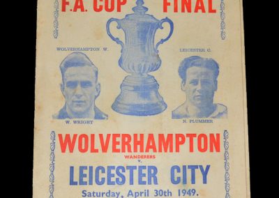 Leicester v Wolves 30.04.1949 - FA Cup Final (pirate)