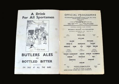 Middlesbrough v Wolves 09.10.1948