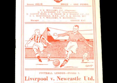 Newcastle v Liverpool 23.04.1949