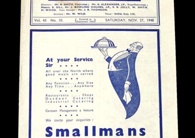 Derby v Man City 27.11.1948