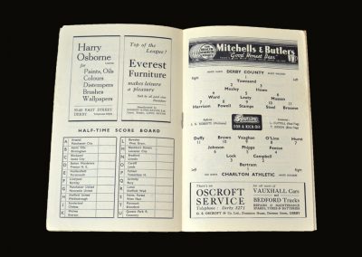 Derby v Charlton 04.12.1948