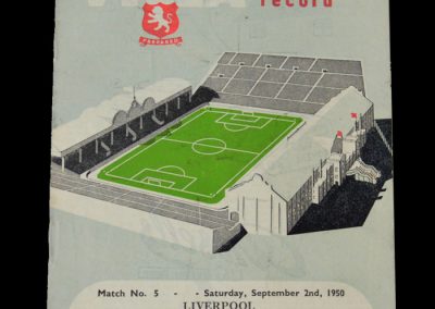 Man Utd v Aston Villa 04.09.1950