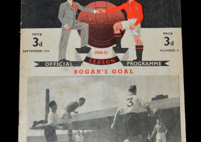 Man Utd v Aston Villa 13.09.1950