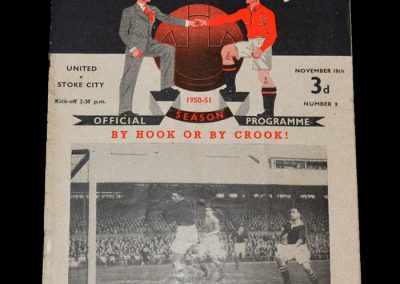 Man Utd v Stoke 18.11.1950