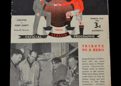 Man Utd v Derby 23.03.1951
