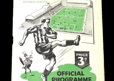 Newcastle Reserves v West Brom Reserves 13.09.1950