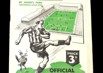 Newcastle v Derby 14.10.1950