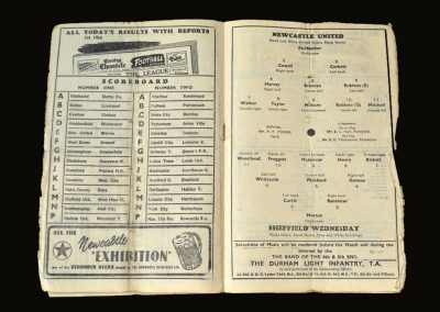 Newcastle v Sheff Wed 17.02.1951