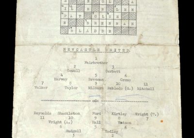 Newcastle v Sunderland 26.03.1951