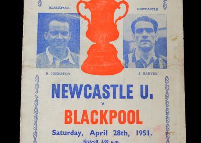 Newcastle v Blackpool 28.04.1951 - FA Cup Final (pirate)