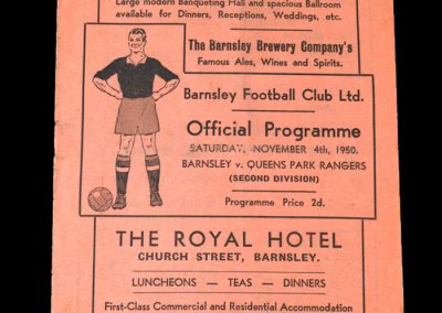 Barnsley v QPR 04.11.1950